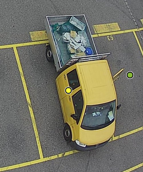 Parquery detects any vehicle, even with heterogeneous flatbeds