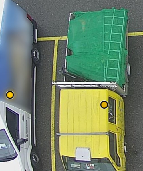 Parquery detects any vehicle, even with flatbeds