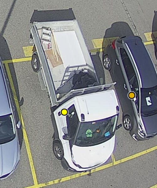 Parquery detects any vehicle, even with empty flatbeds