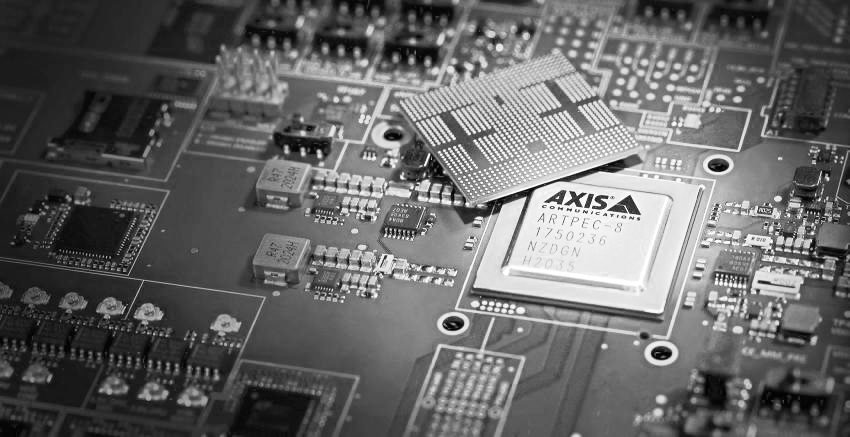 Parquery integrates into an ARTPEC-8 chip with special AI accelerator for deep learning