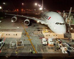 Parquery identifies how long each plane is parked in the airport.