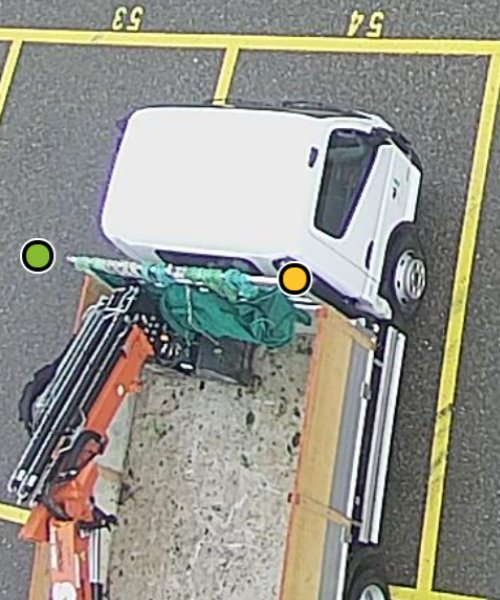 Parquery detects any vehicle, even with machines on flatbeds