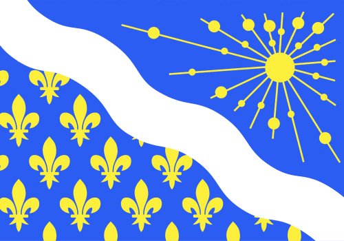 Parquery displays available parking spots in an airport in Essonne in France.