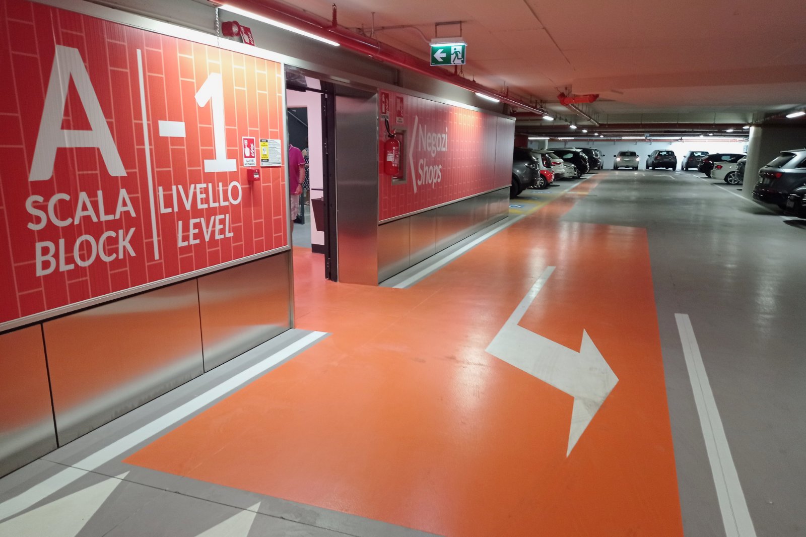 Parquery helps drivers choose on which deck to park