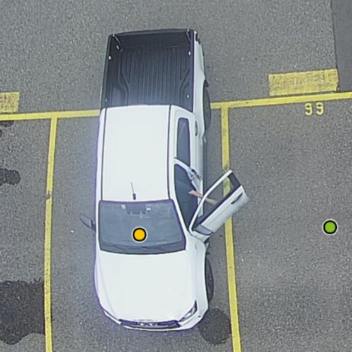 Parquery detects any vehicle, even pickups
