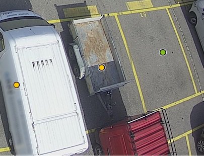 Parquery trains its software to adapt to any vehicle, such as trailers