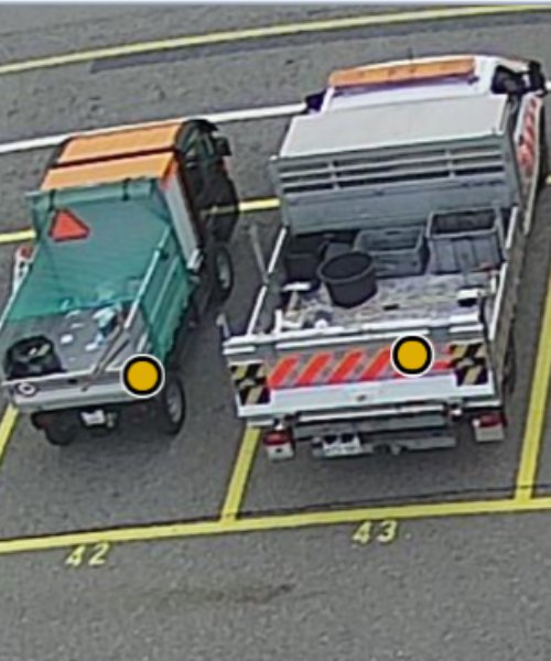 Parquery detects any vehicle, even with stuff on flatbeds