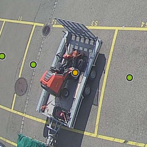 Parquery detects any vehicle, even lawn mowers