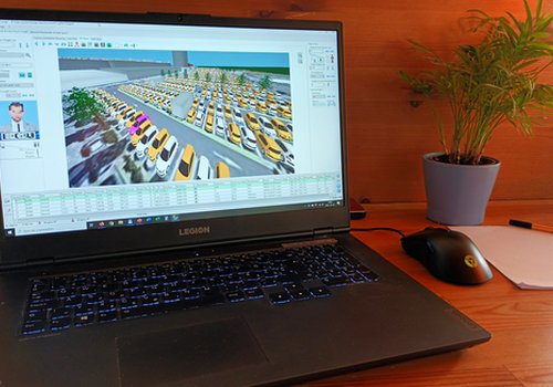 Parquery simulates views from each camera before installation