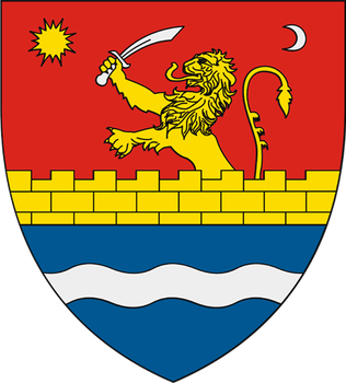 Parquery displays available parking spots in an employee parking lot in the County of Timis in Romania.