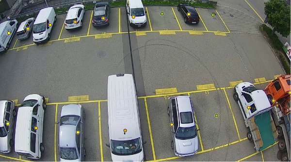 Parquery results are accurate even with a varied type of vehicles