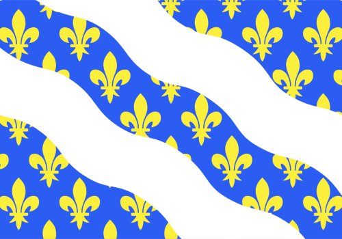 Parquery displays available parking spots in an employee parking area in Yvelines in France.