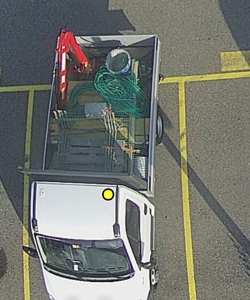 Parquery detects any vehicle, even with uneven flatbeds