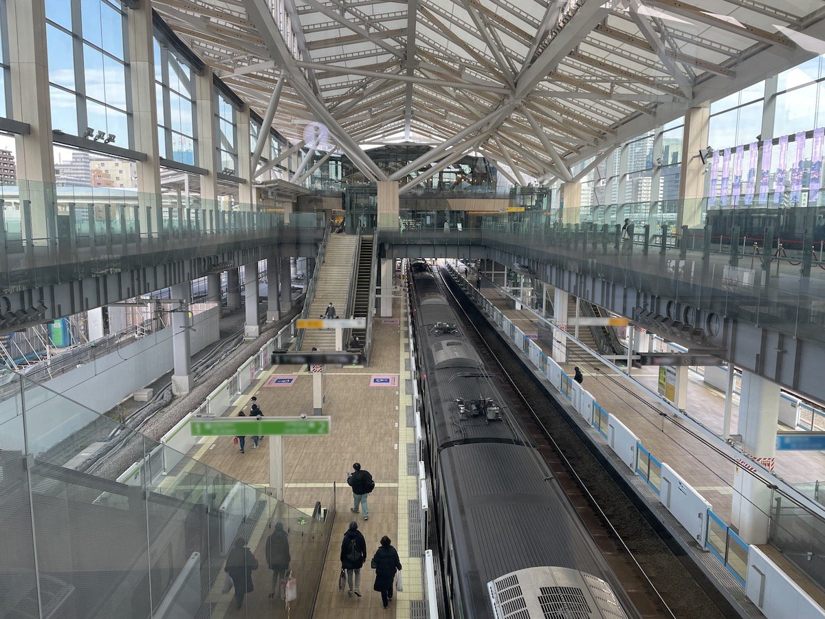 Parquery provides live passenger volumes and statistics on platforms