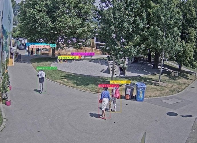 Parquery detects pedestrians in public and private areas